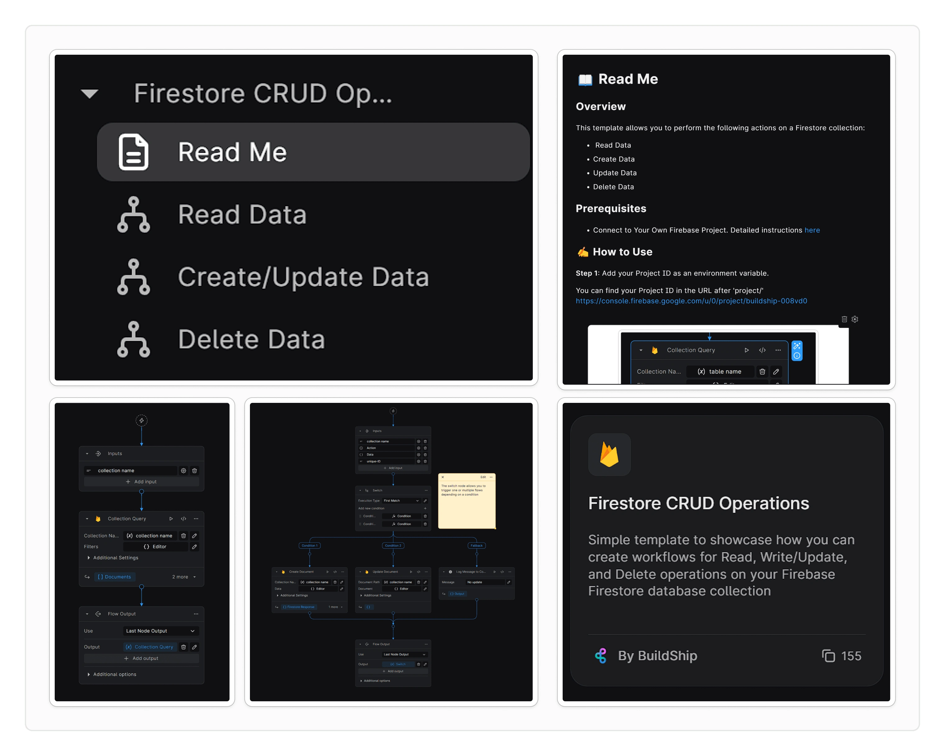 Firestore CRUD Operations Template