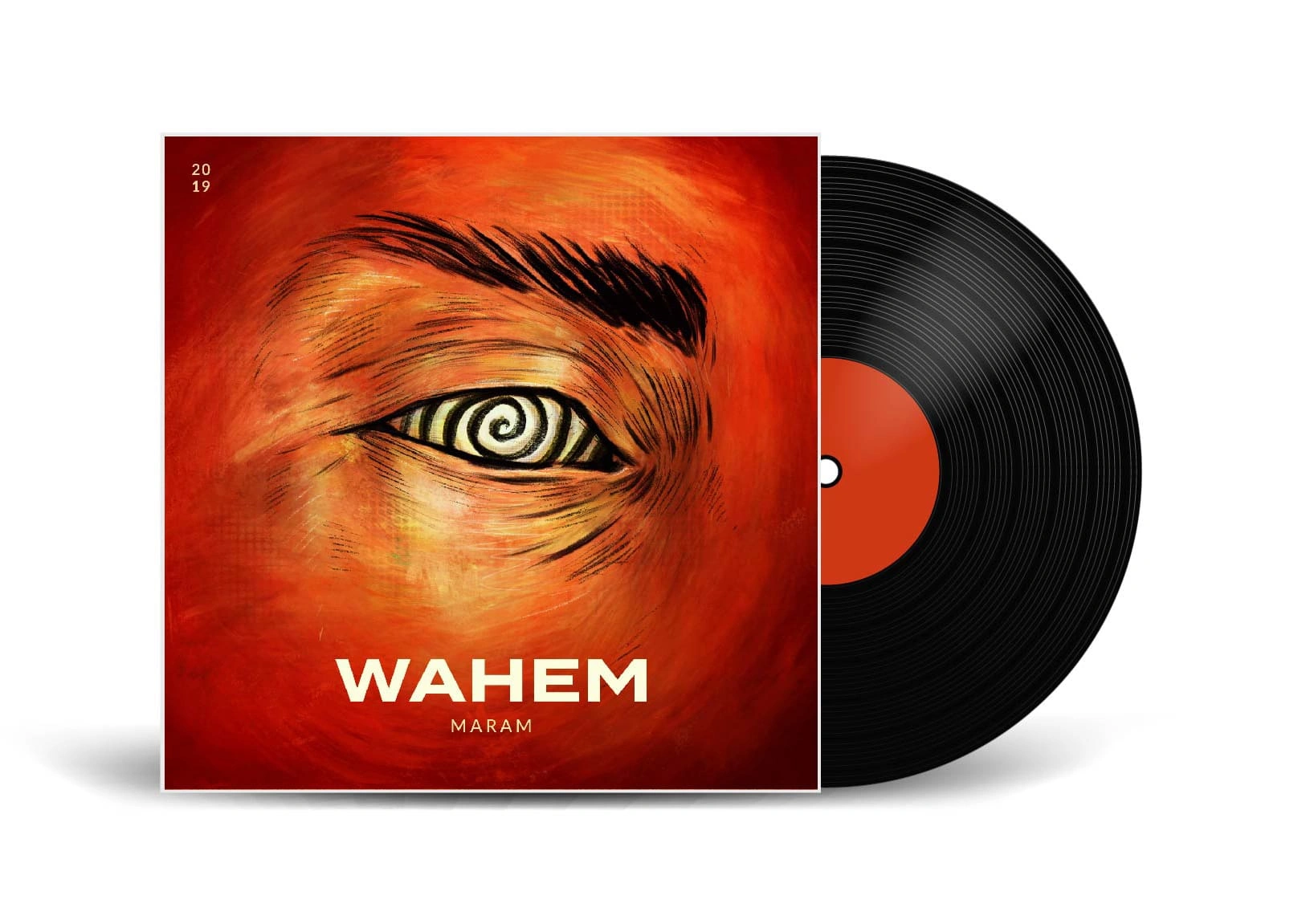 Wahem – A hypnotic visual representation of emotions and illusions, blending raw energy with a strong color palette.