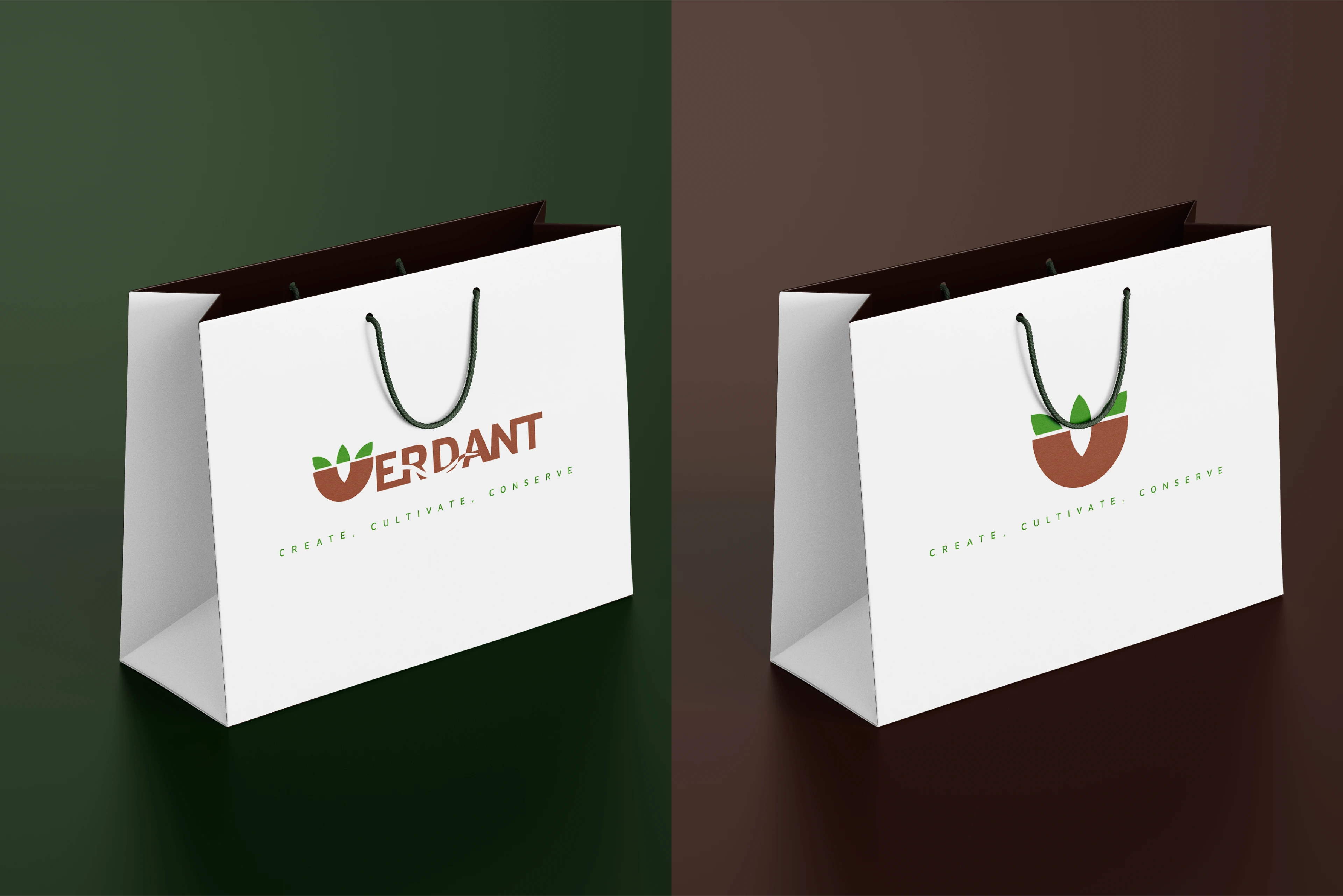 Shopping bag mockups