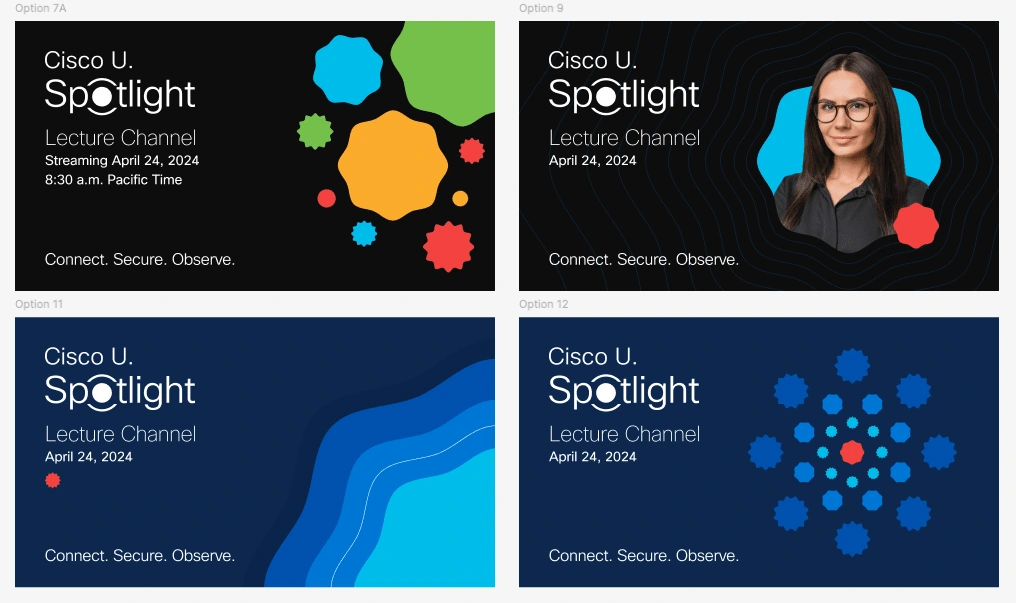 Cisco Spotlight Event Ad Options