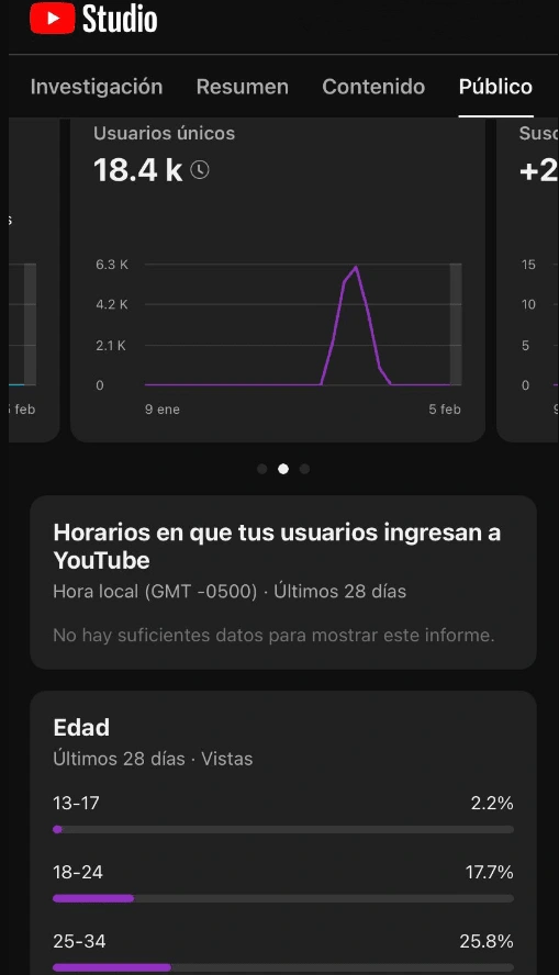 YOUTUBE STATS