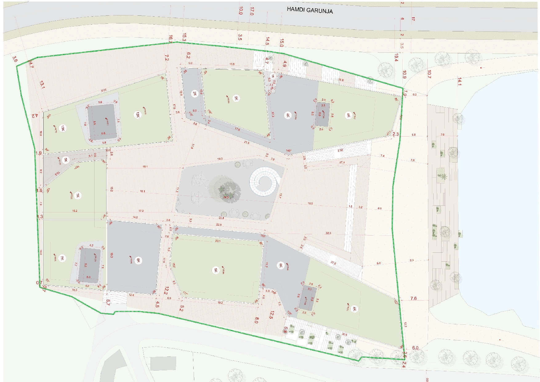 Site plan - Technical plan