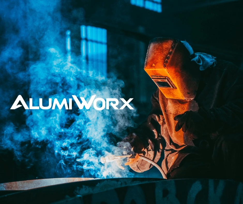 AlumiWorx Logo Refresh by Drew McConnell in partnership with Crowning Jewel Designs