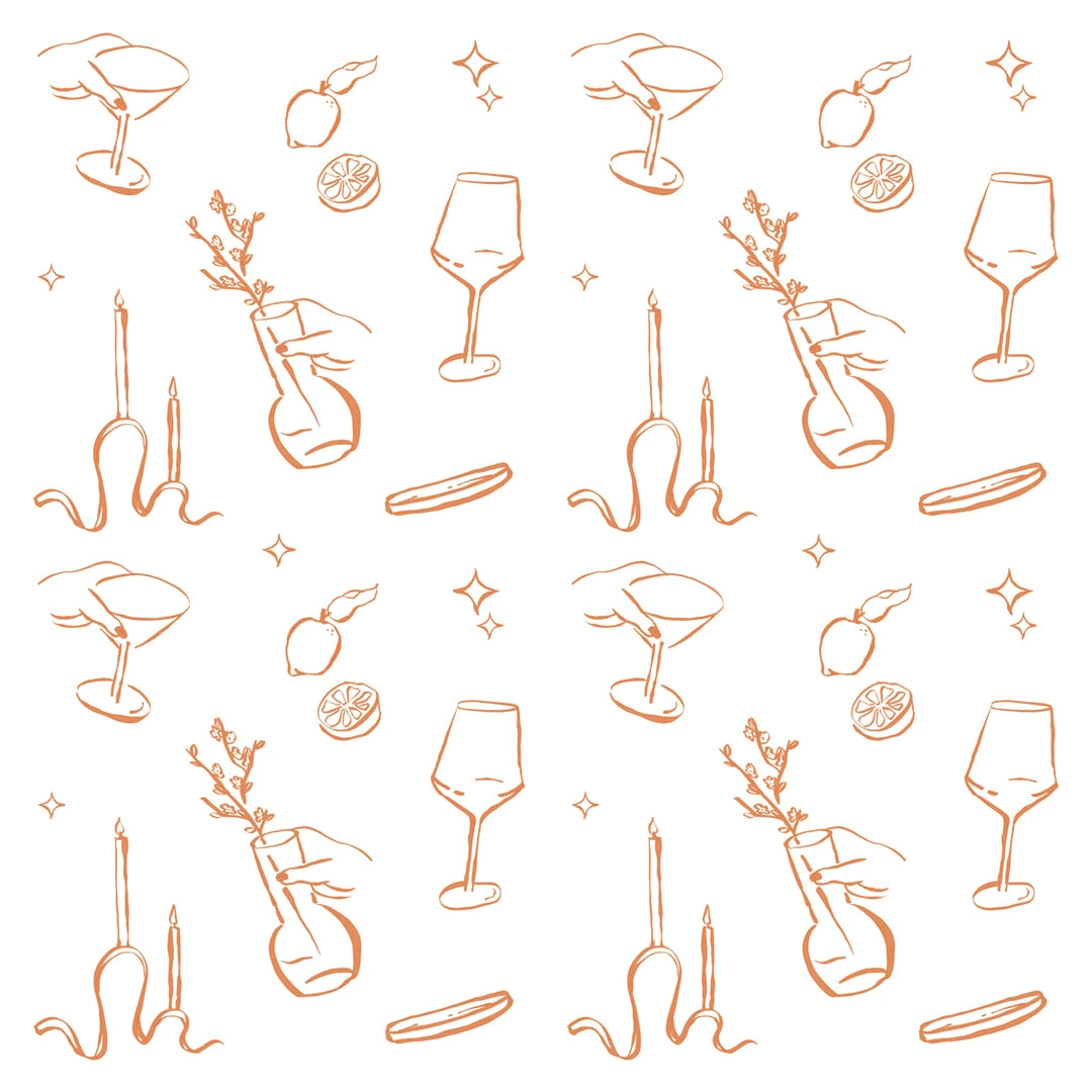 Custom Illustrated Pattern