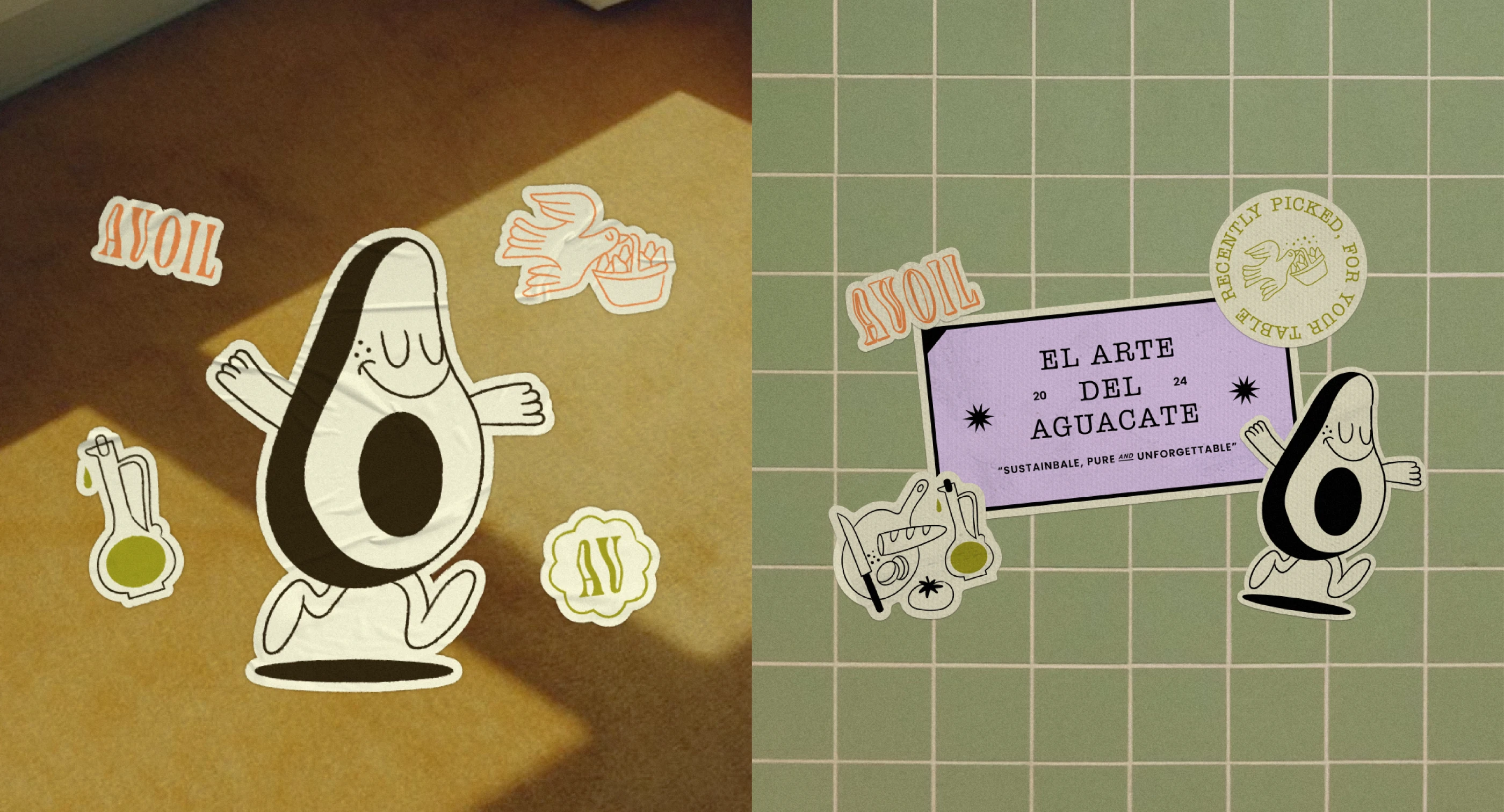 Stickers and Illustrations