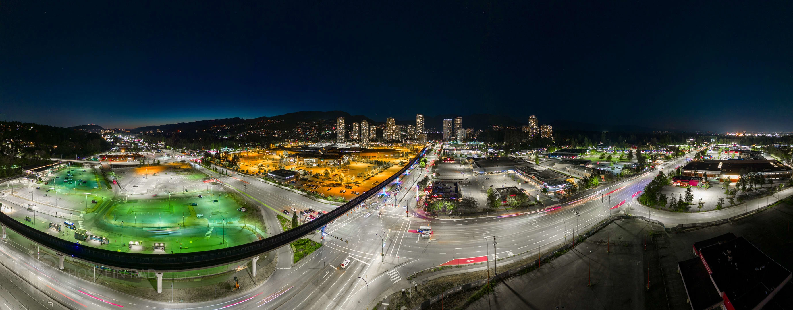 180 Drone Pano photo for another housing development in Coquitlam, BC, Canada