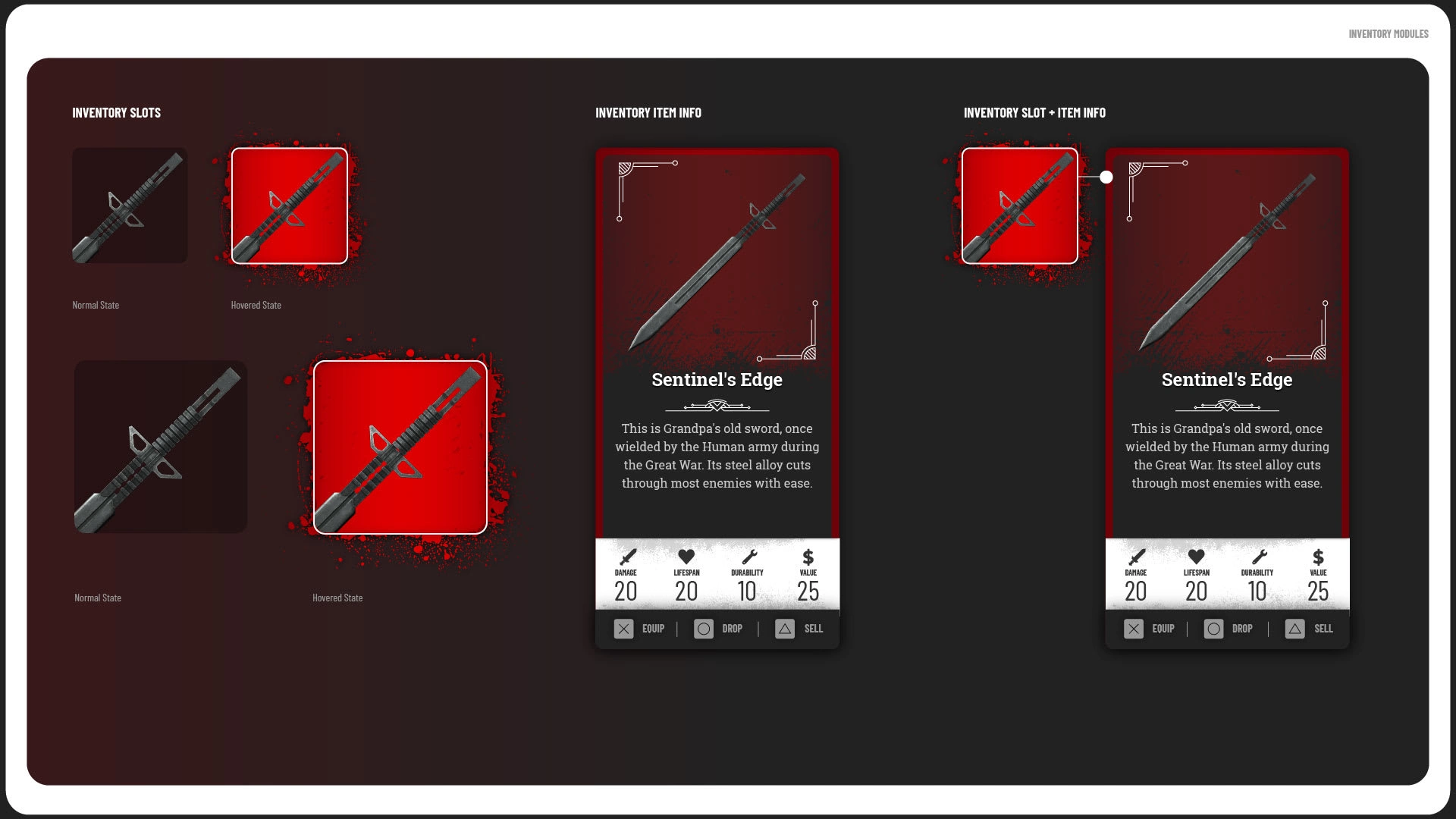 Inventory Slots