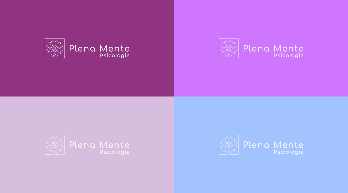 Applications of the Main Brand in the Color Palette.