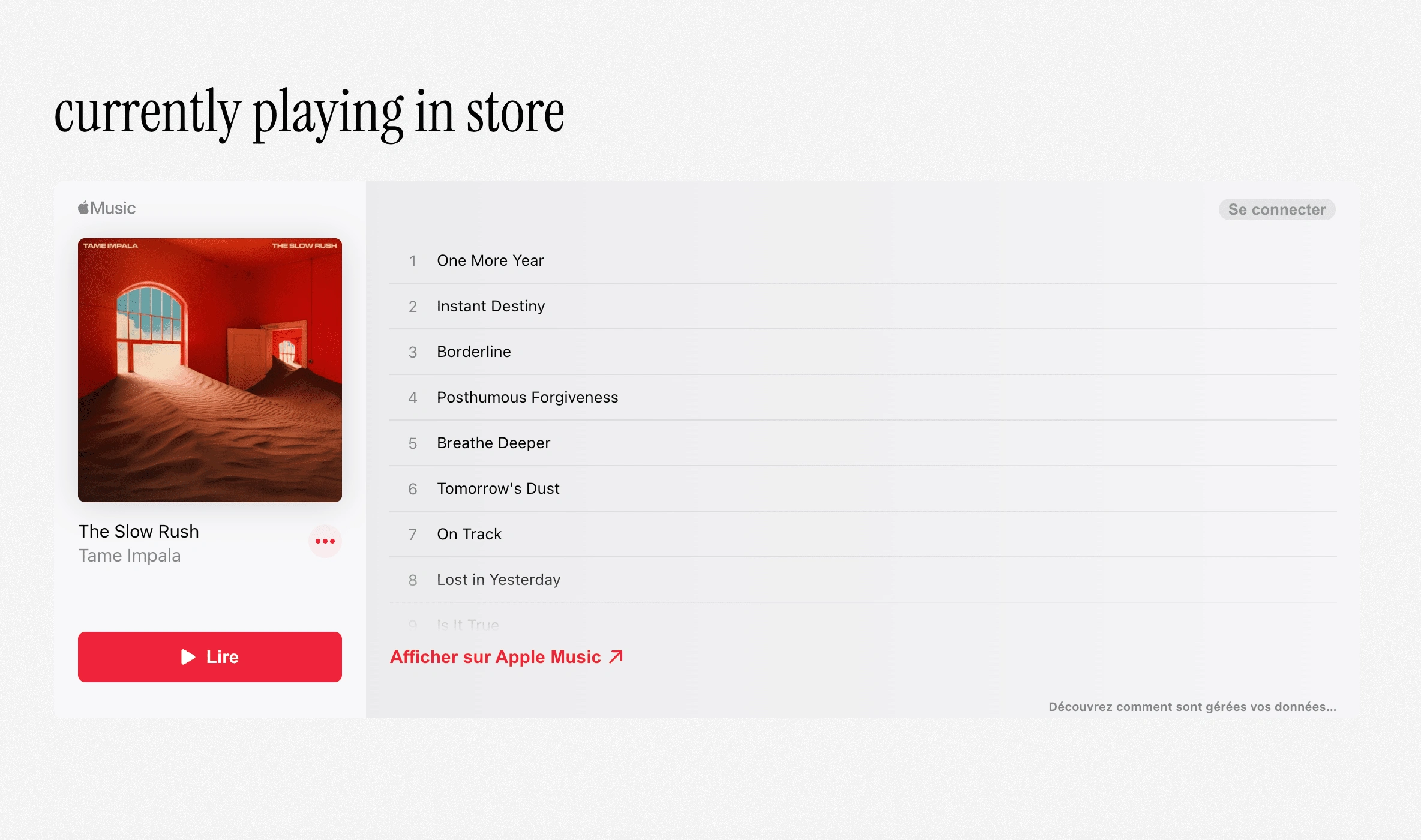 Owners can update their favorite album and create a deep bond with their customers.