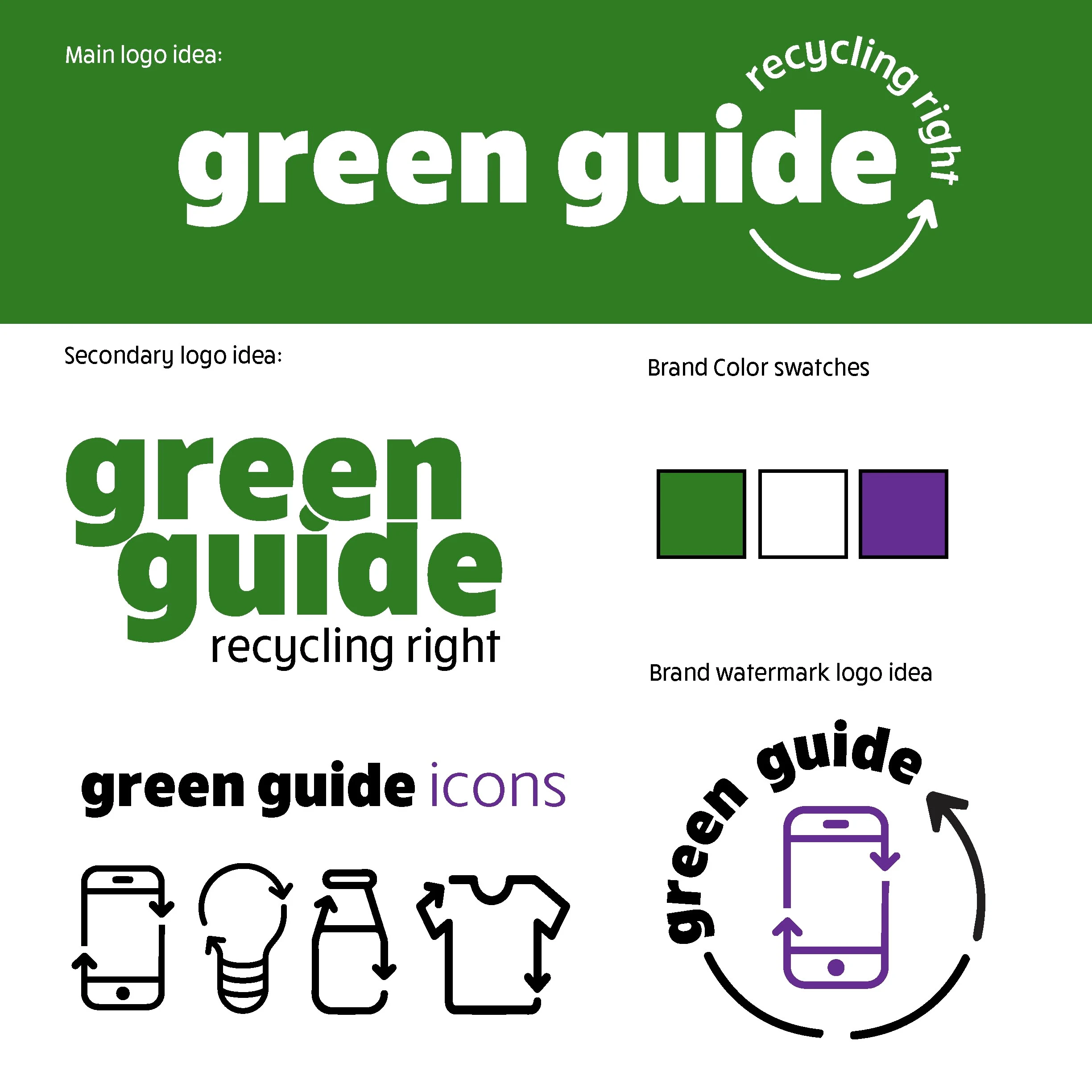 green guide branding