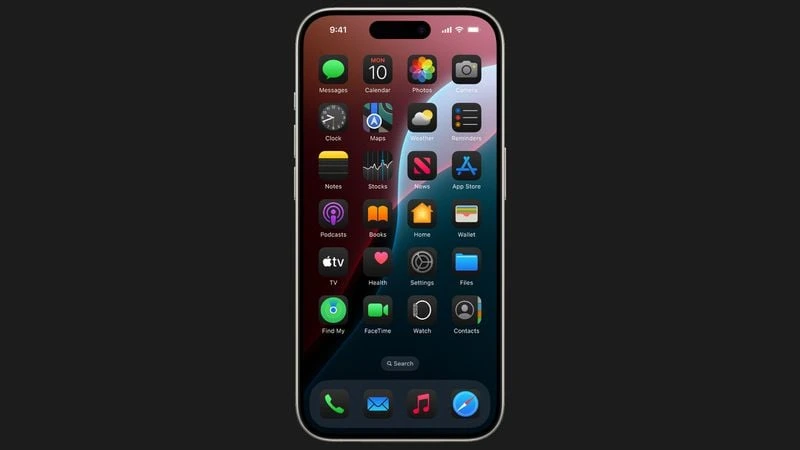 Engaging icons for dark mode