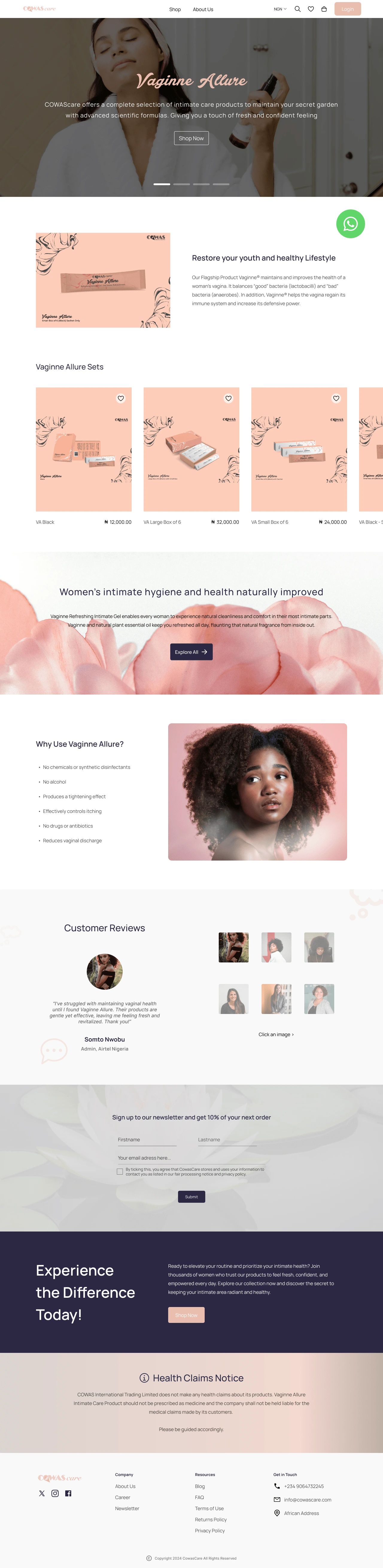 Landing Page