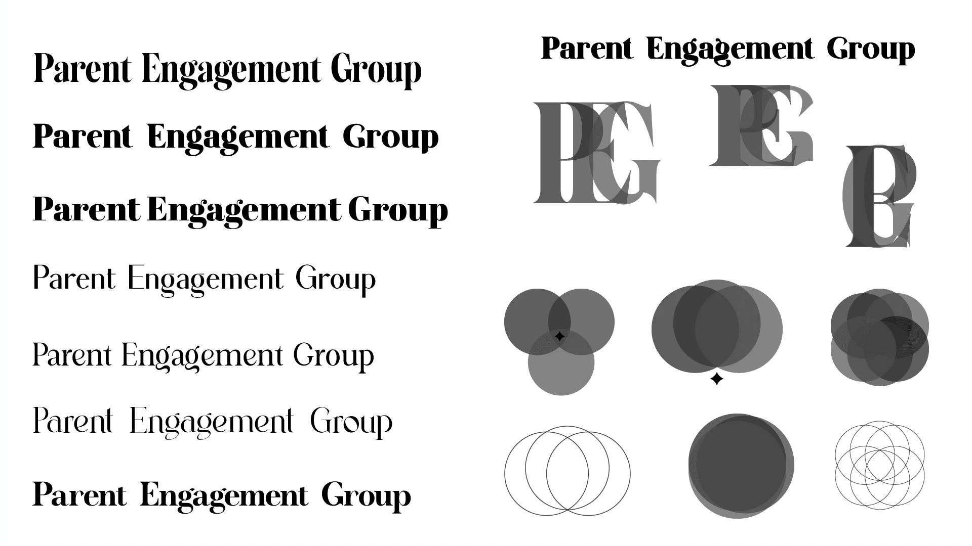 The Parent Engagement Group - Logo Concept Ideas