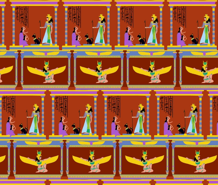 Pattern design inspired by Cleopatra