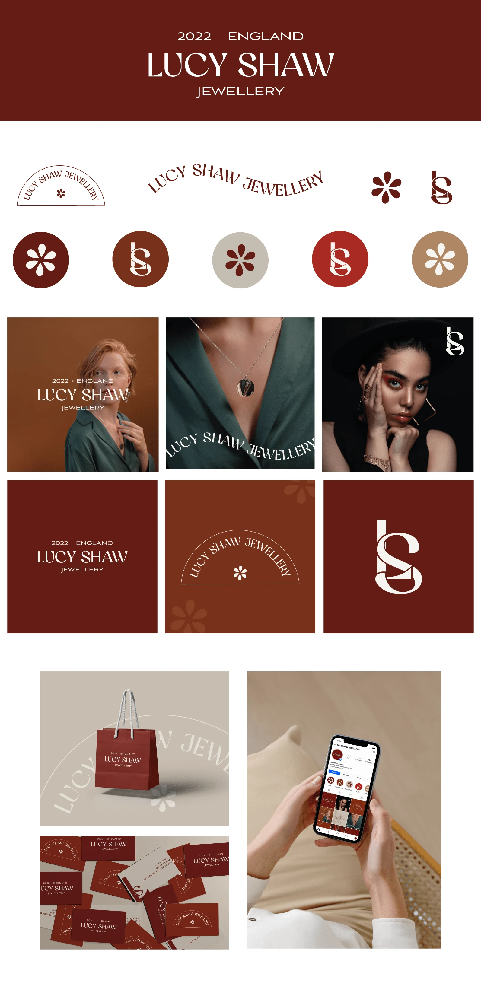 Lucy Shaw Jewellery - Brand Board