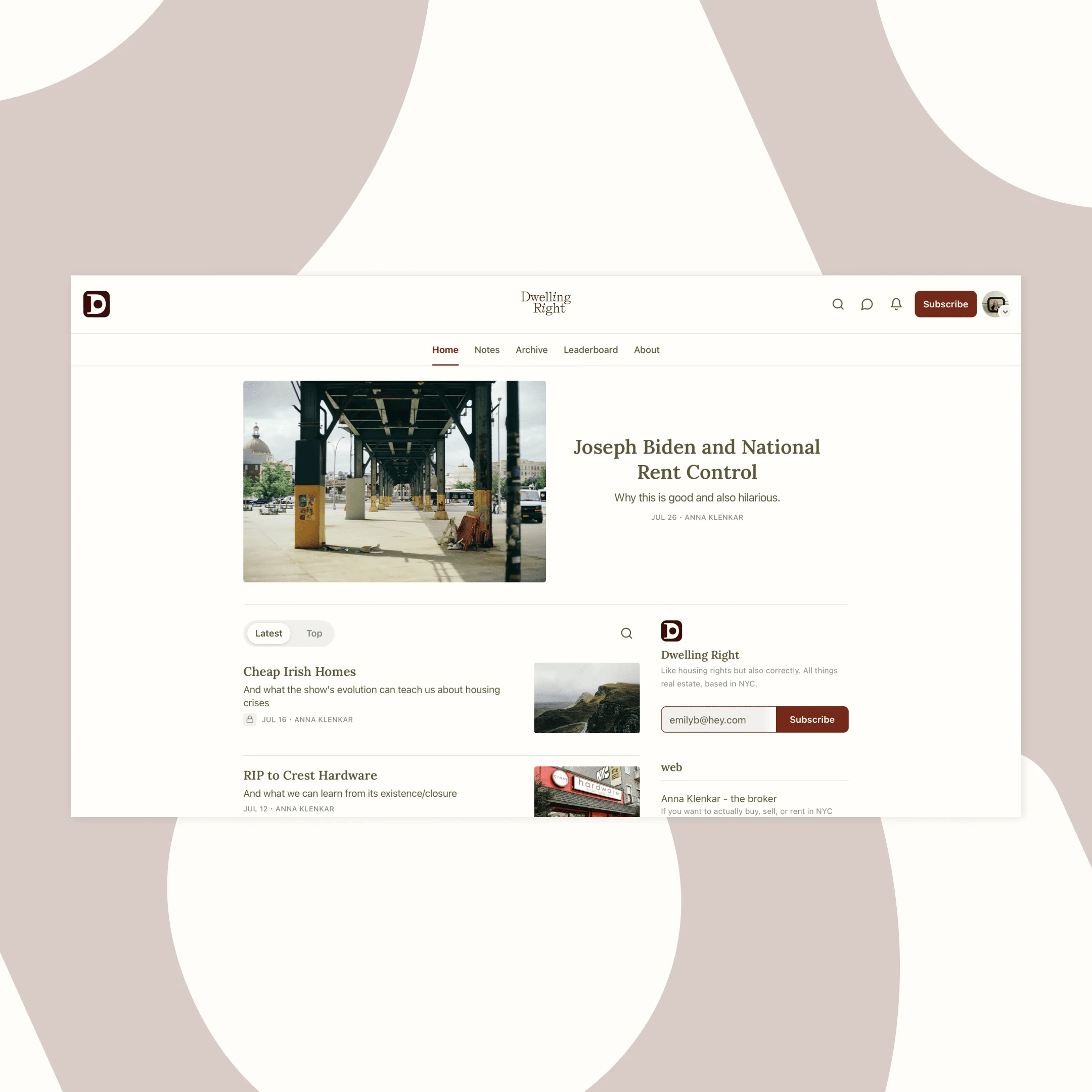 Dwelling Right Website by Byse