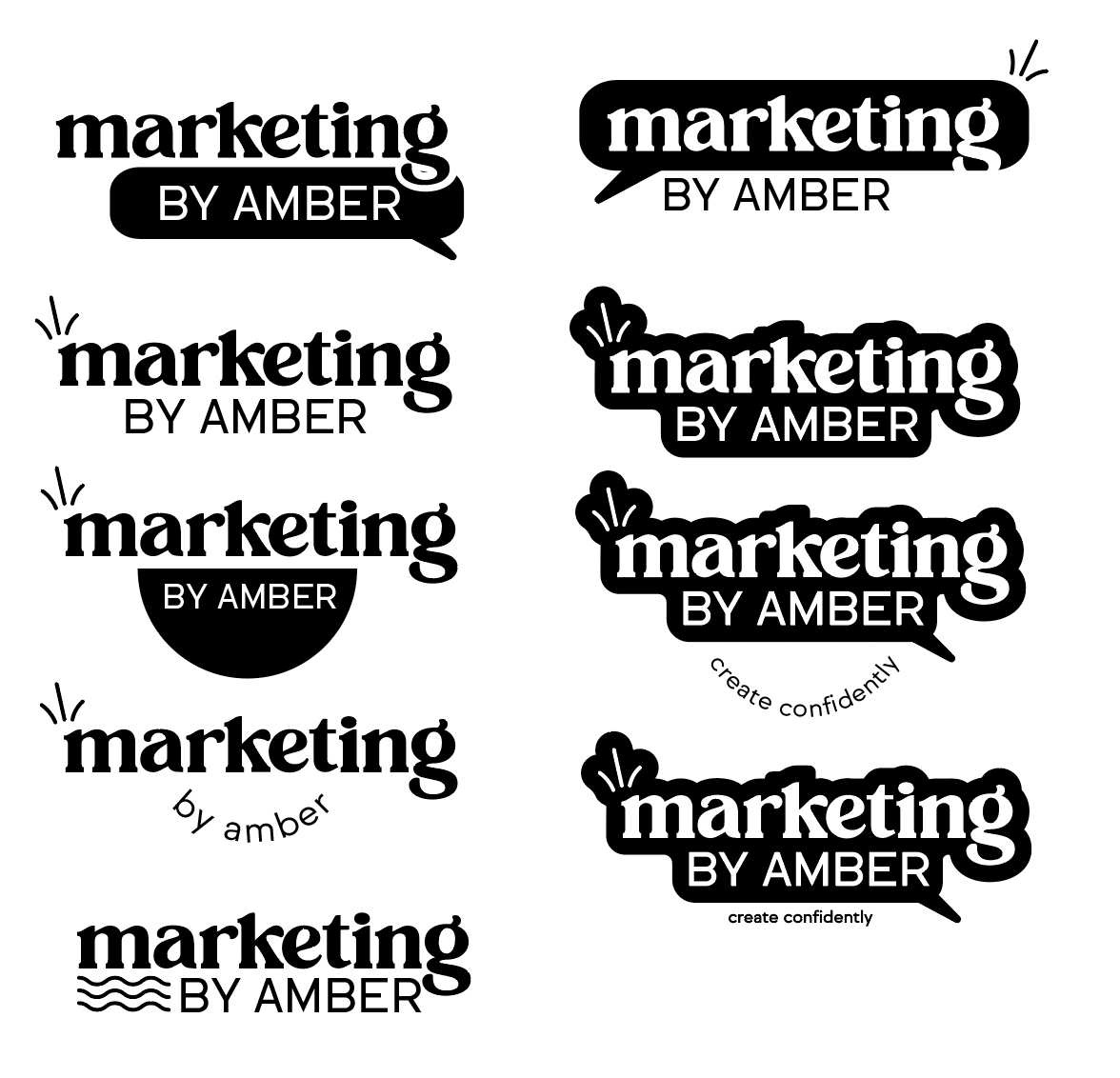 First concept for Marketing by Amber