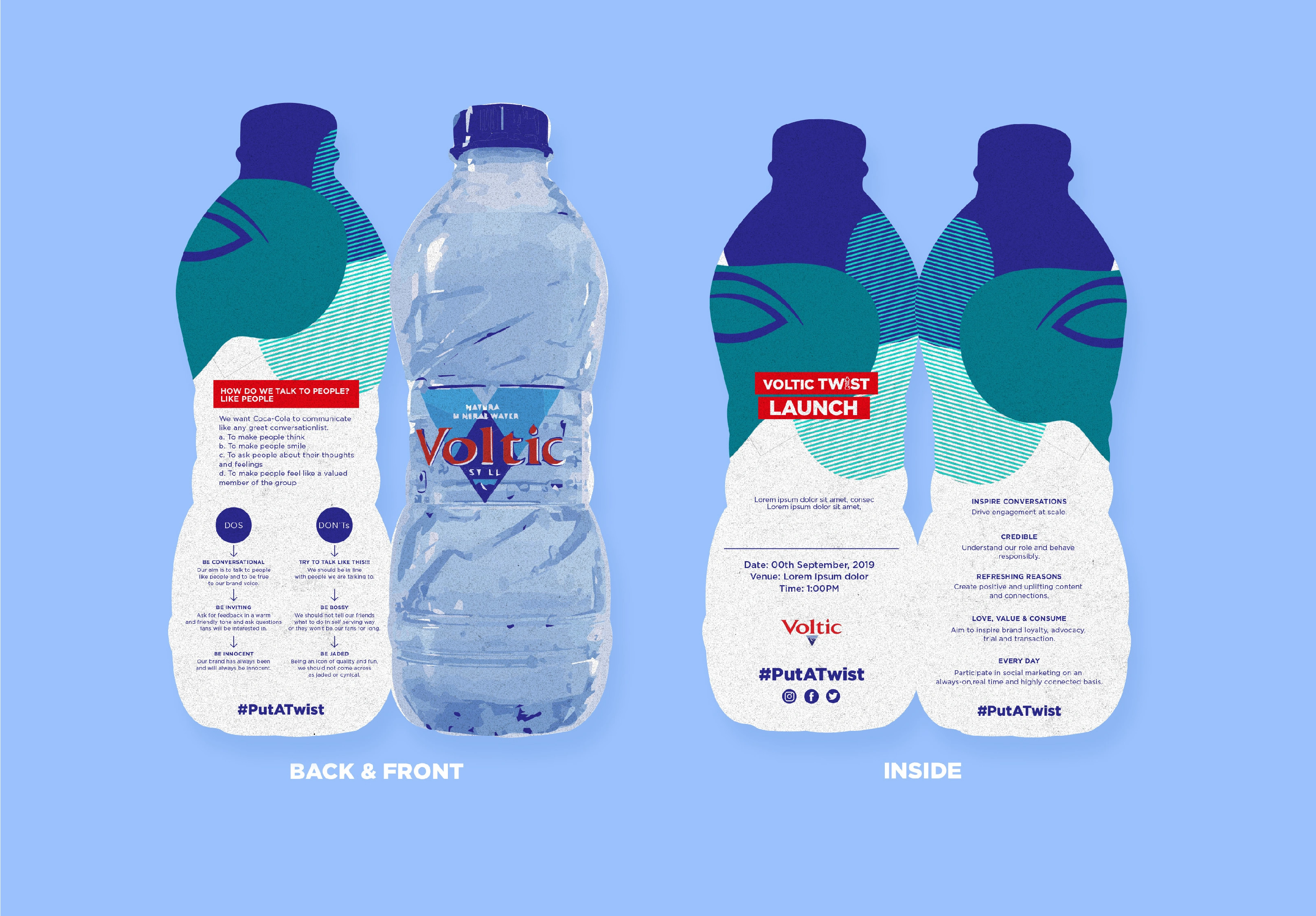 PROGRAM OUTLINE DESIGN FOR  THE LAUNCH OF VOLTIC TWIST BOTTLE CAMPAIGN