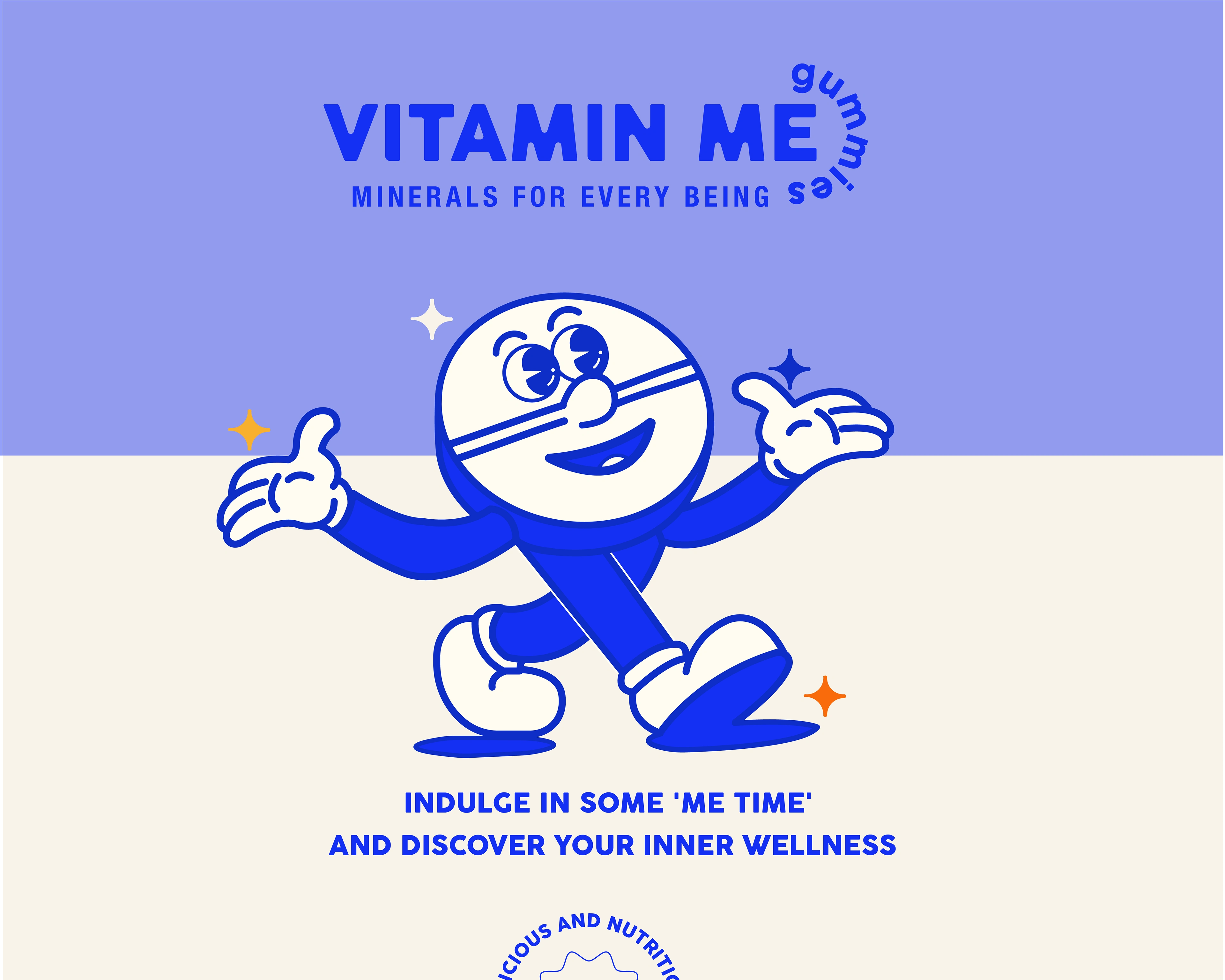 Primary branding for the Vitamin Me.