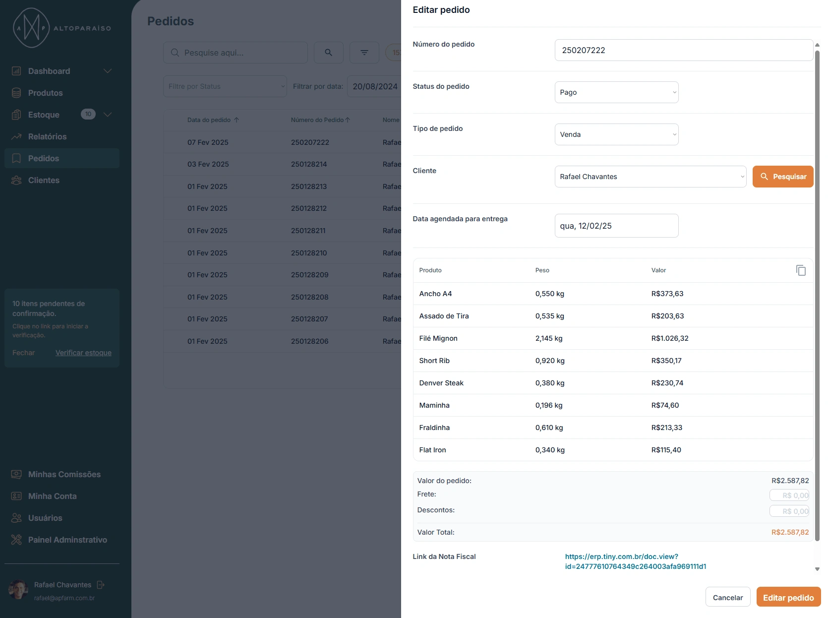 Invoice Creation