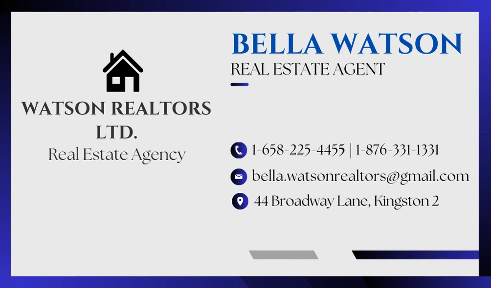 Business Card Design (back) - WATSON REALTORS