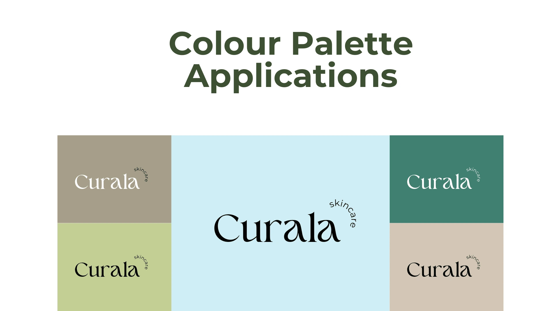 Logo on the colour palette