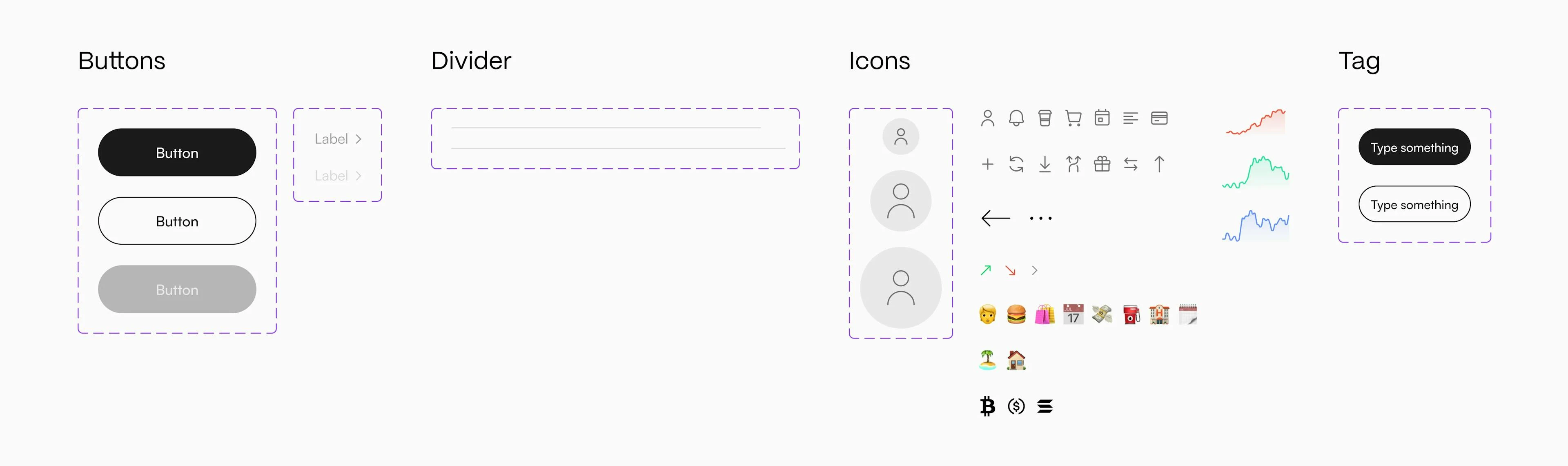 Atomic Design Components - Atoms