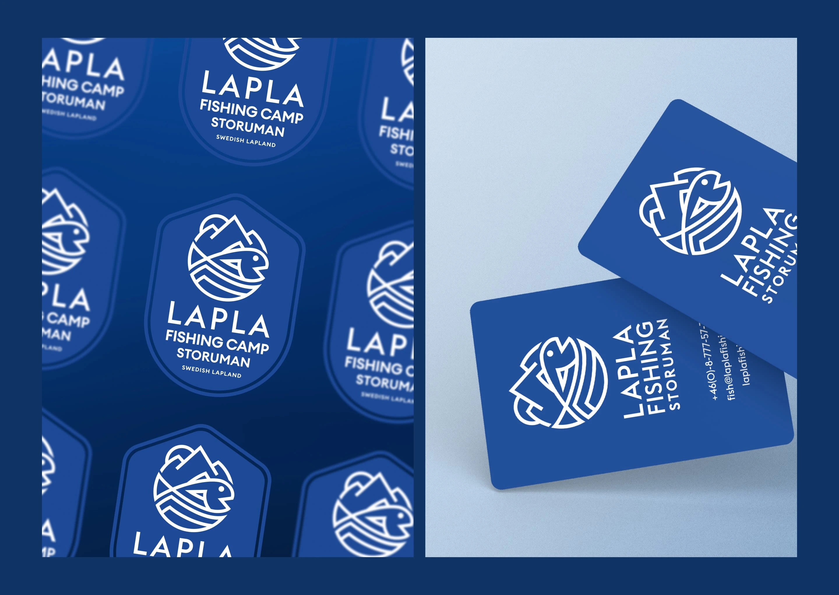 Business cards & promo stickers