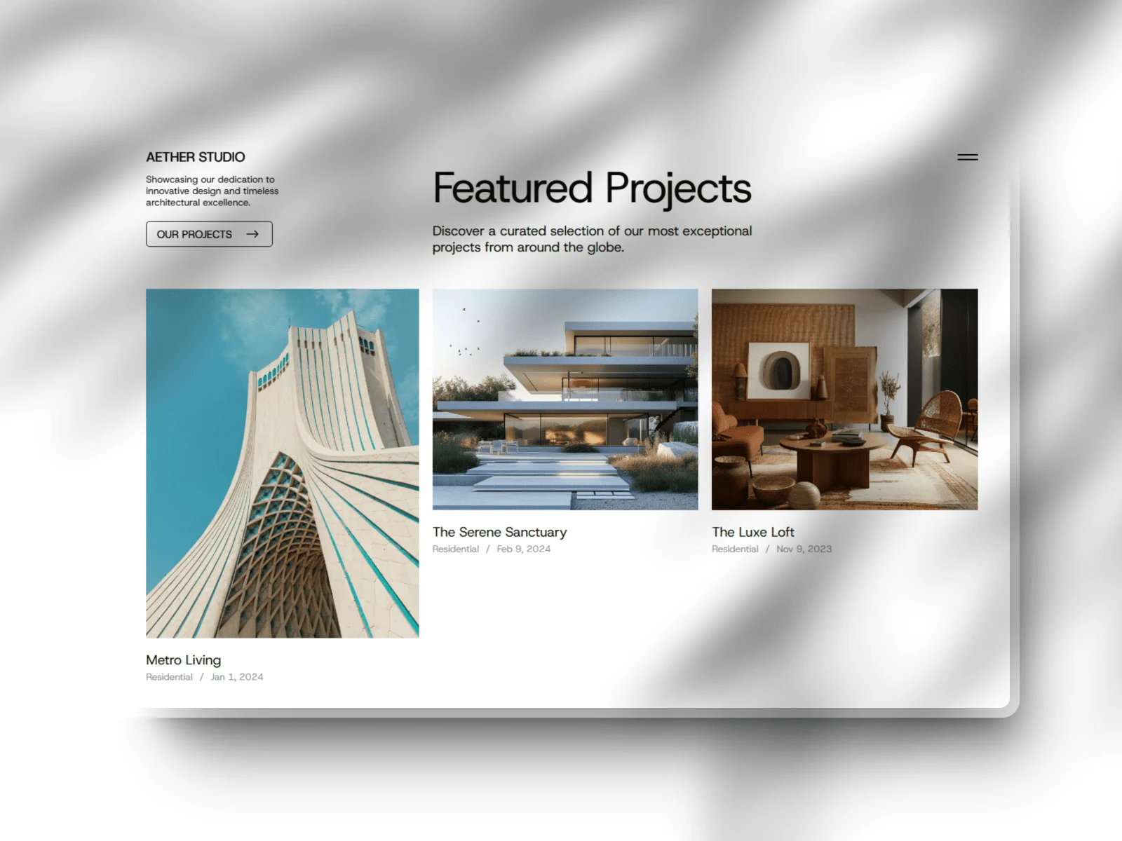 Featured Project Section