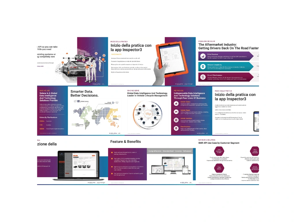Presentation Deck Design | Solera 2022