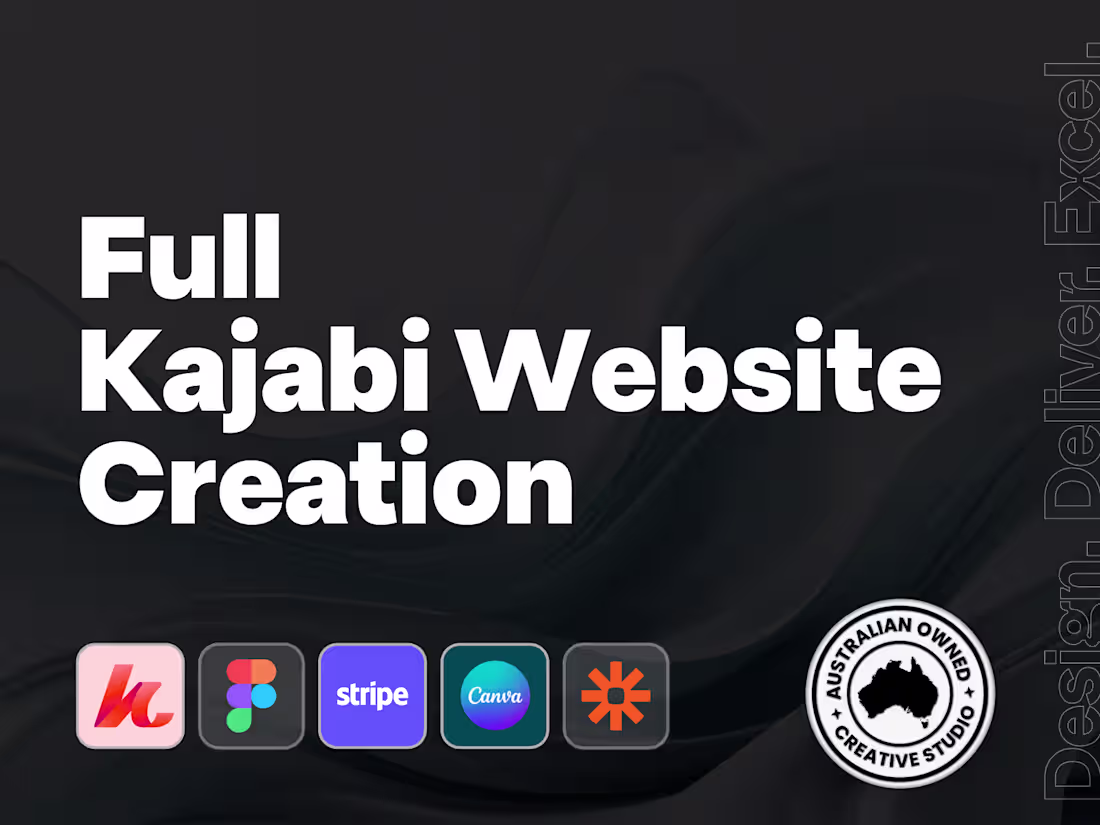 Cover image for Full Kajabi Website Creation