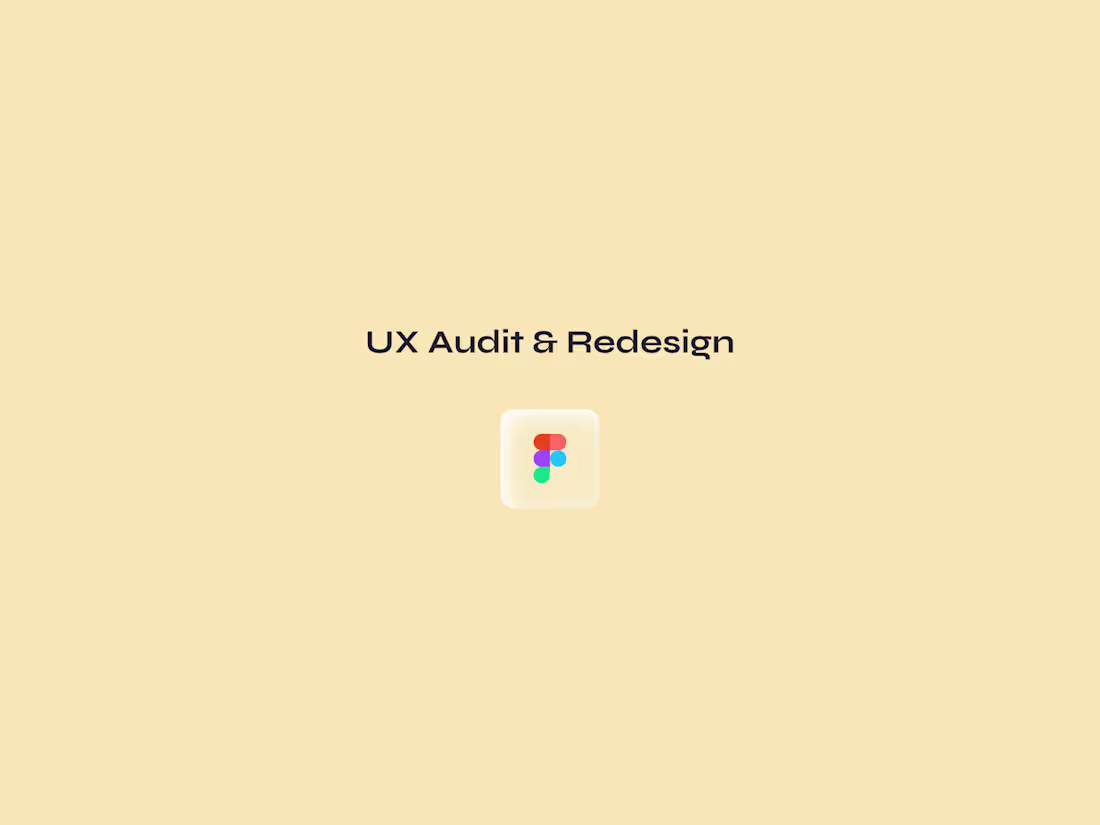 Cover image for UX Audit & Actionable Redesign