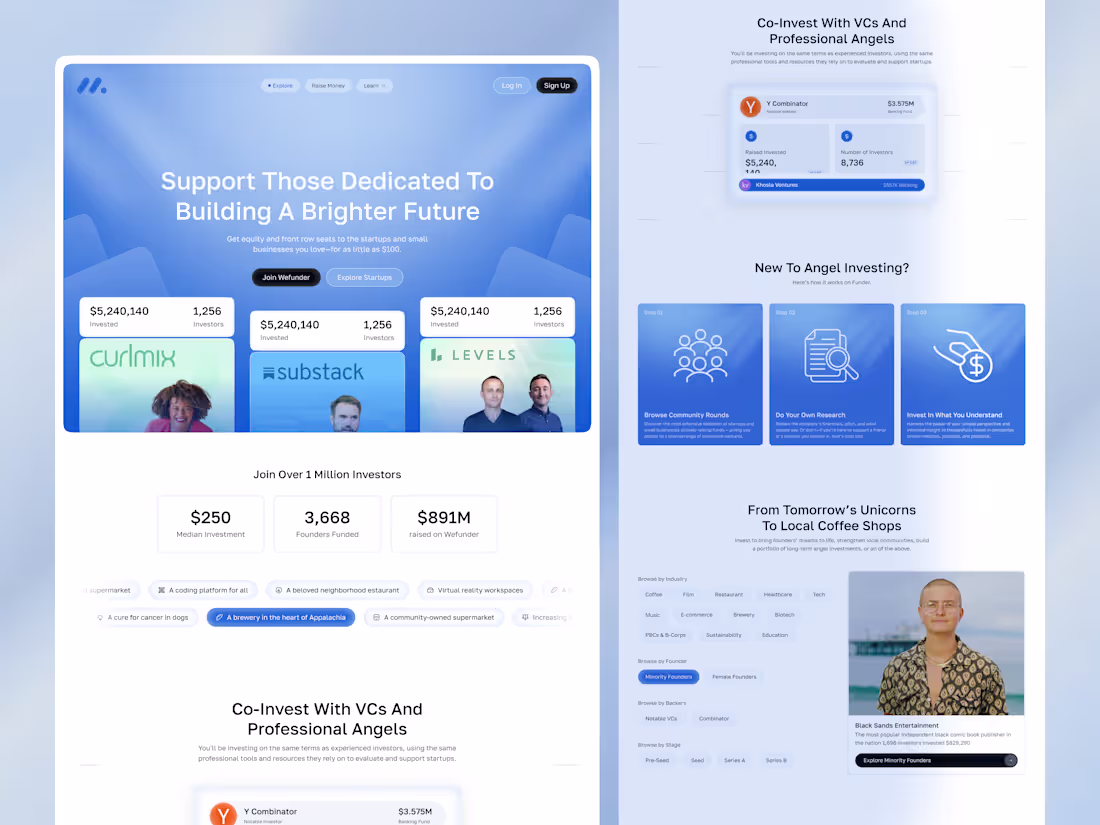 Cover image for Framer - Startup Landing Page