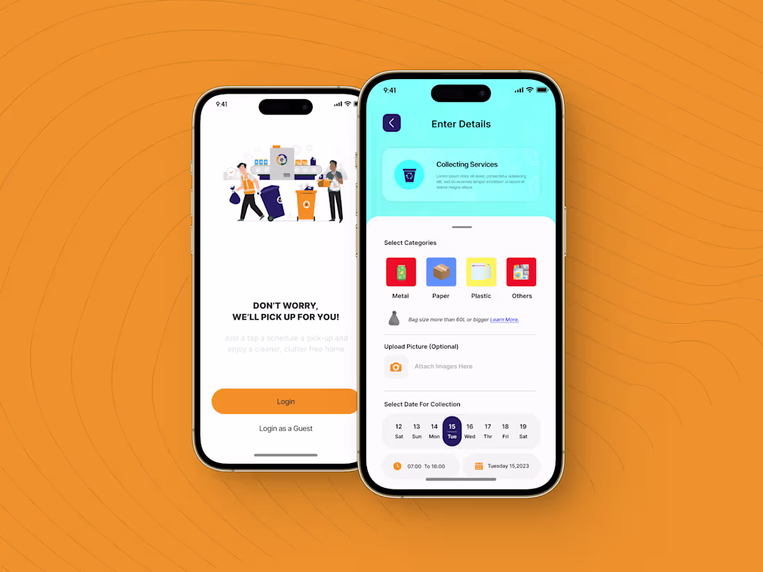 Cover image for eBin Company - Recycling App
