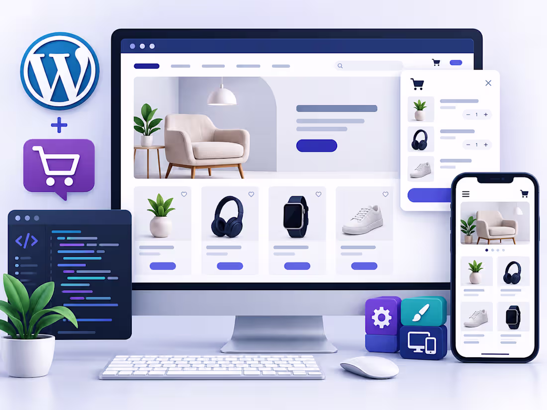 Cover image for WordPress & WooCommerce Website Development