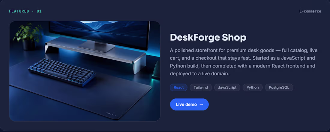 Cover image for A polished storefront for premium