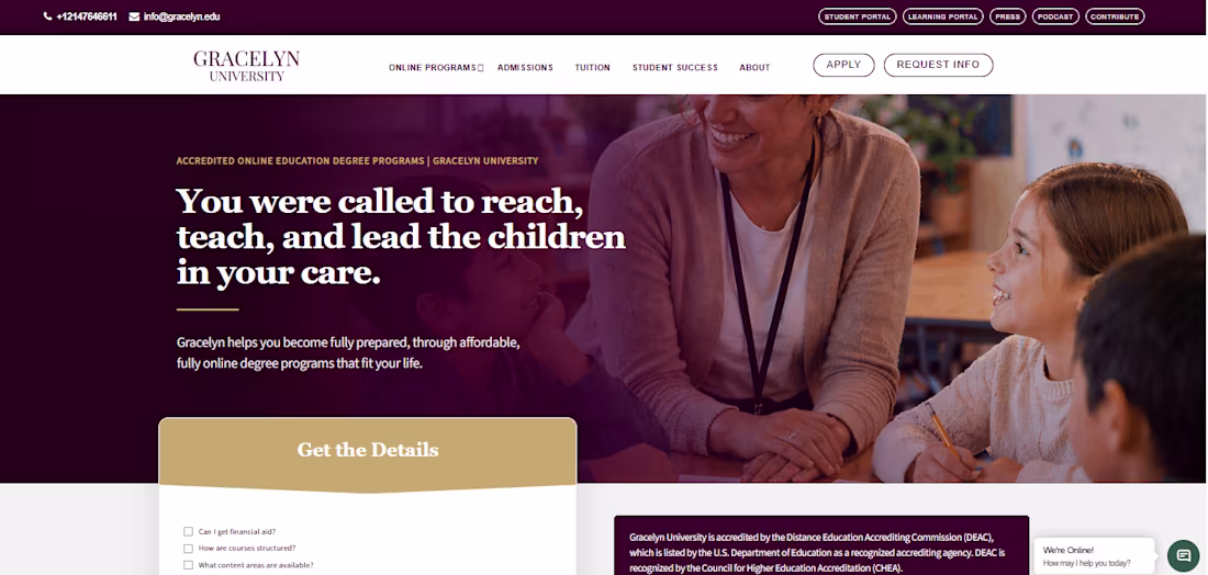 Cover image for GRACELYN UNIVERSITY