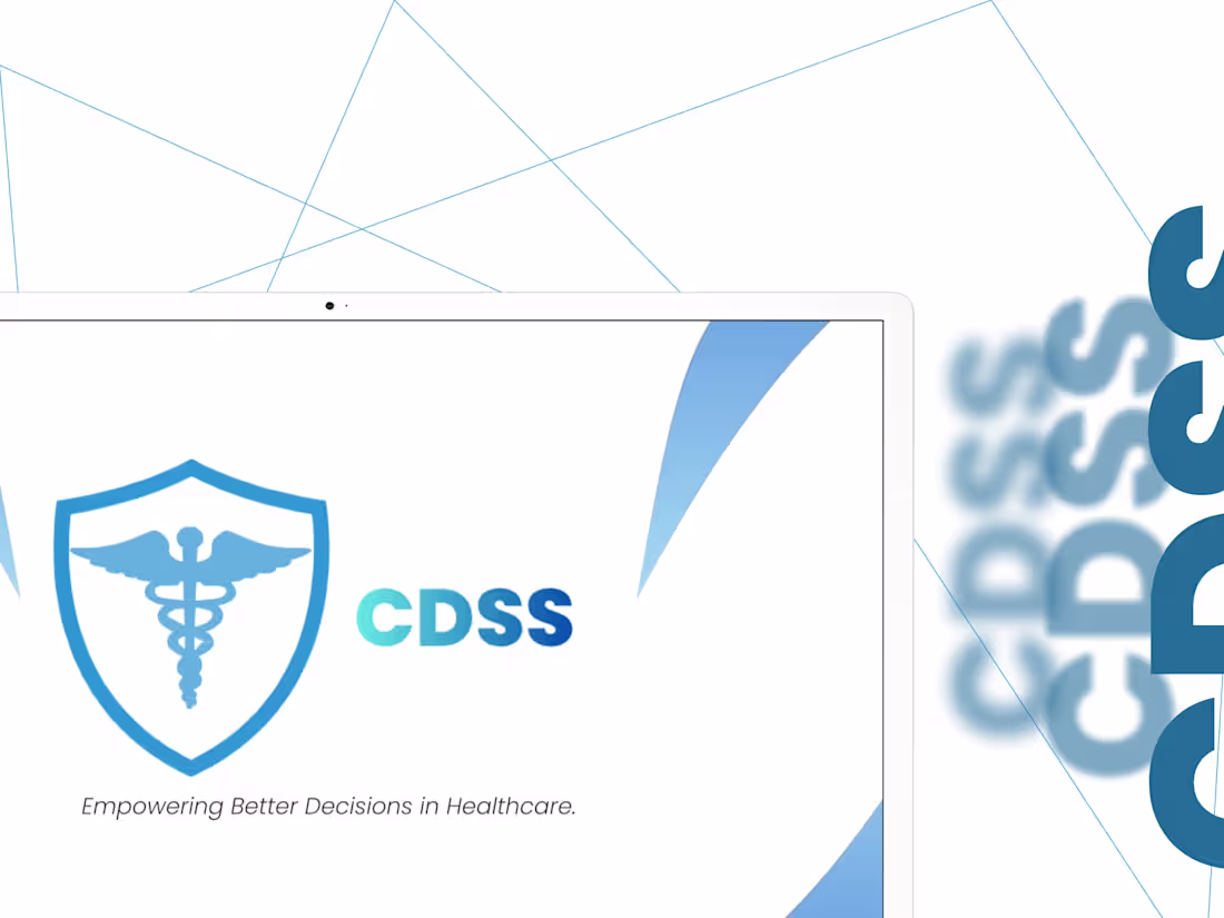 Cover image for CDSS Healthcare Web-App