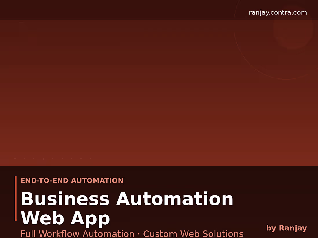 Cover image for Full Business Automation Package