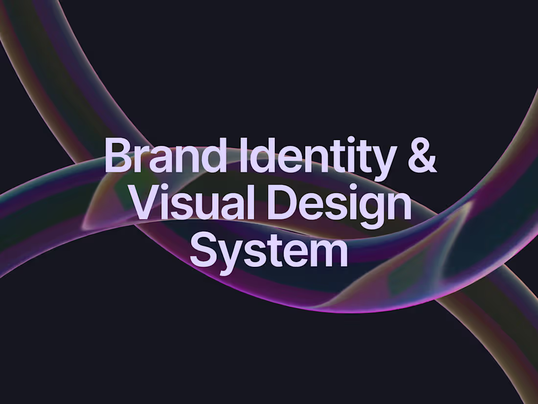 Cover image for Strategic Brand Identity & Visual Design System