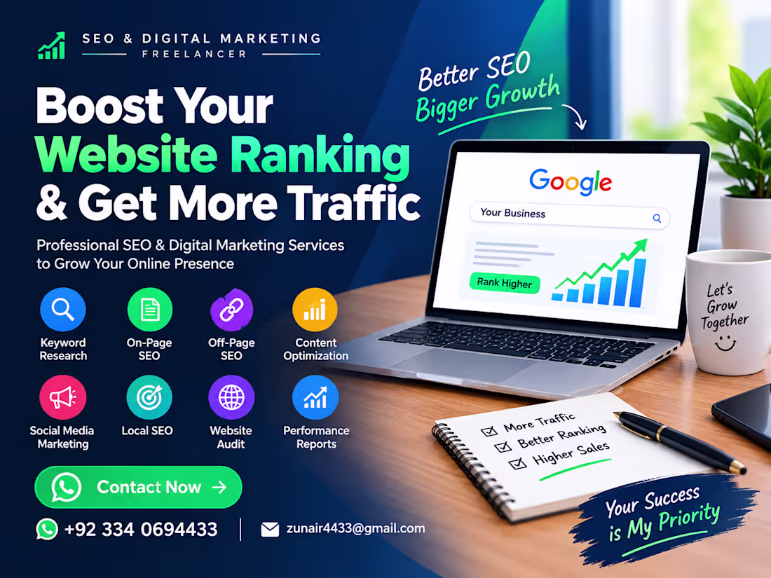 Cover image for SEO digital marketing 