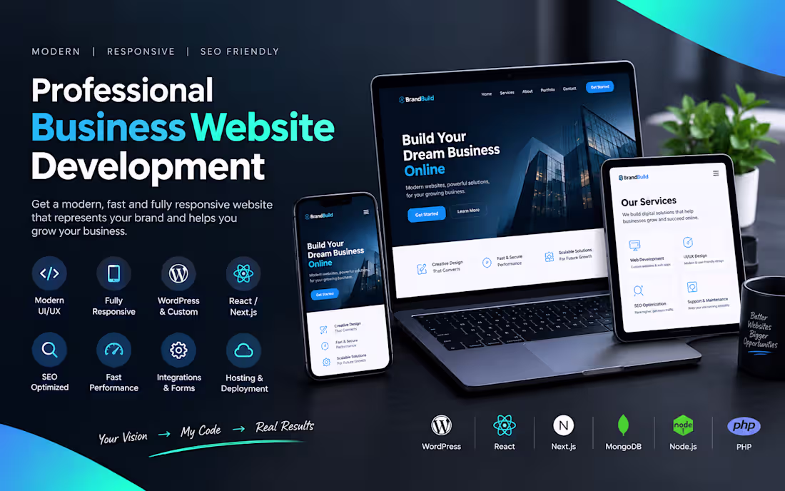 Cover image for Professional Business Website Development