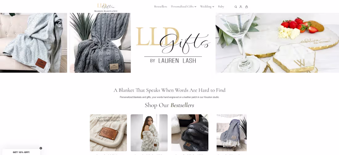 Cover image for  LLD Gifts | CRO Improvement