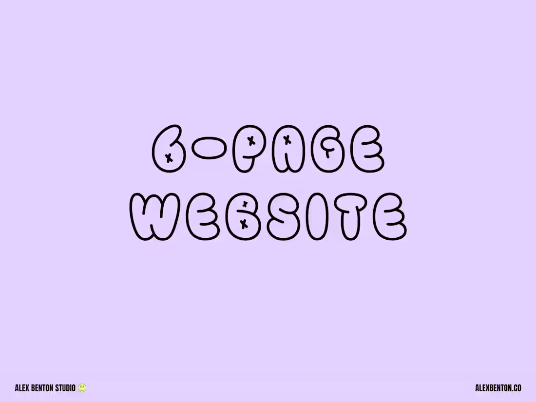 Cover image for 6-Page Squarespace Website