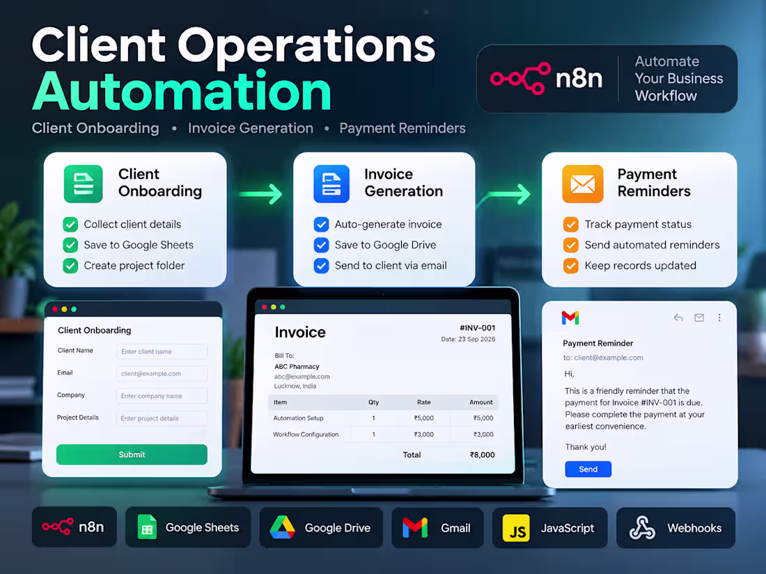 Cover image for Client Operations Automation: a connected