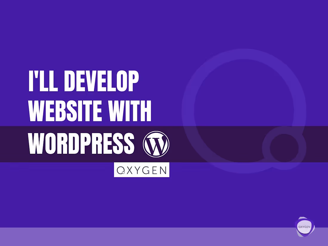 Cover image for Wordpress Website Development