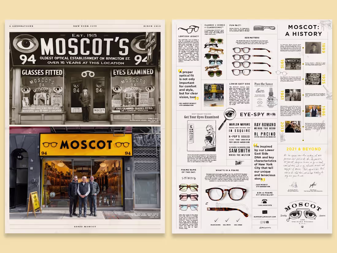 Cover image for Graphic Design for MOSCOT