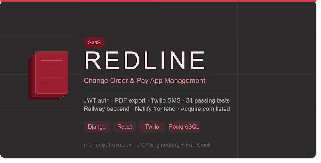 Cover image for Construction SaaS: Change Orders & Pay Applications