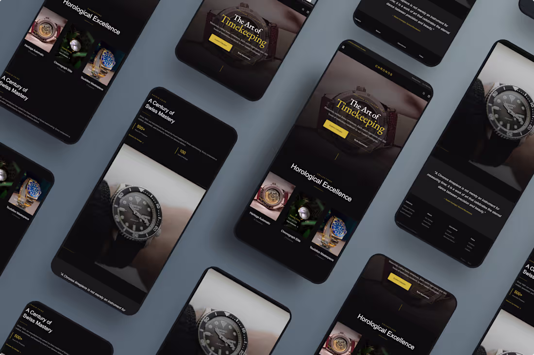 Cover image for UX/UI Concept — Luxury Watch