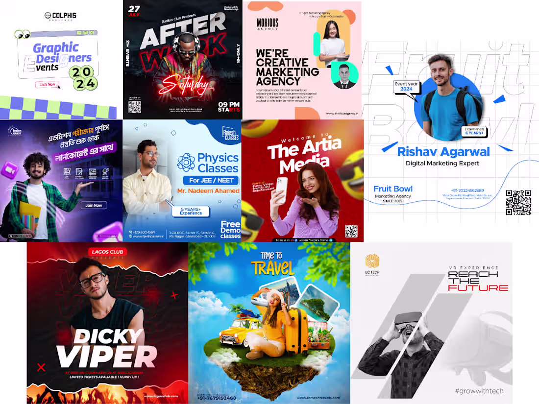 Cover image for I Can Design Flyers and Social Media Posts For Your Brand